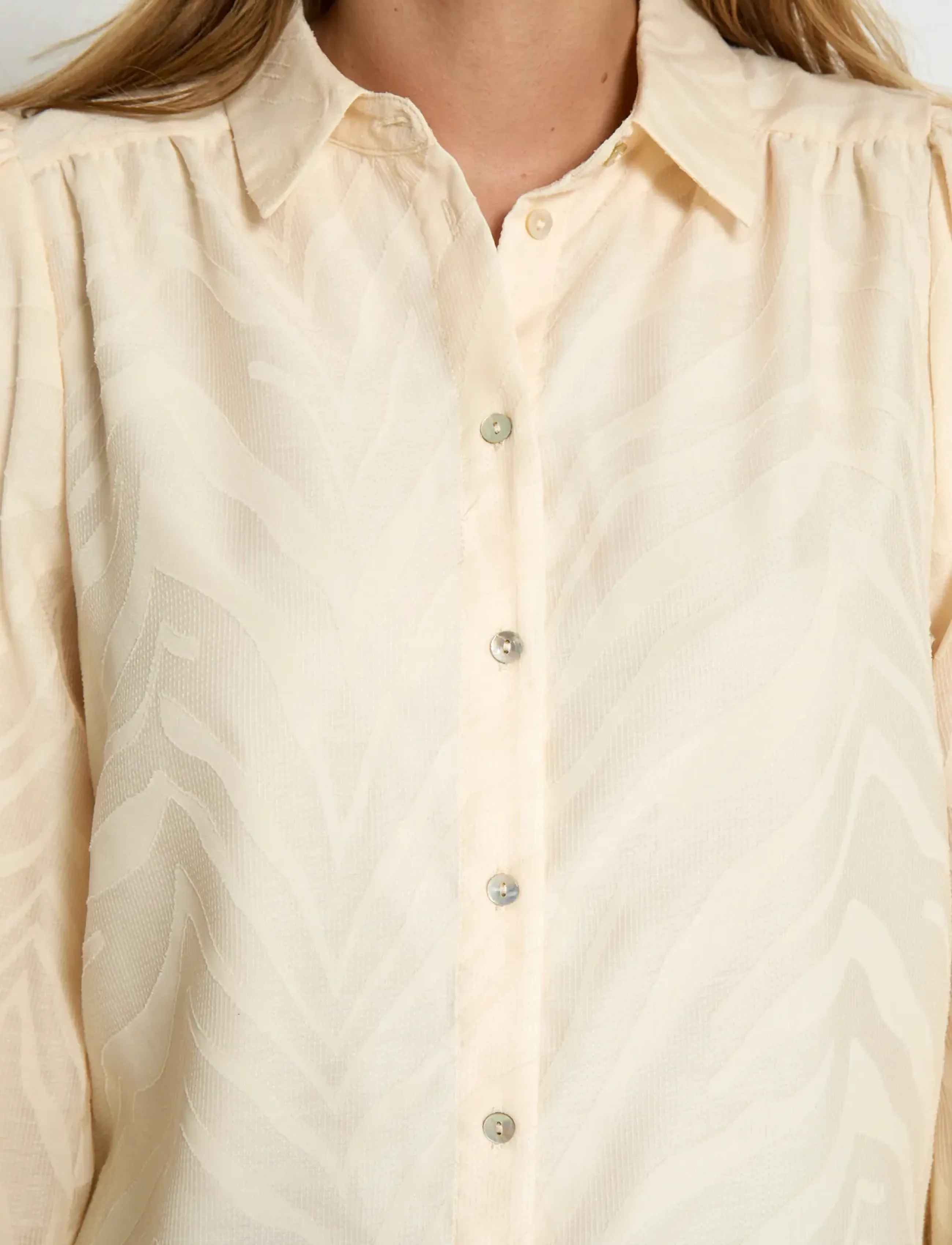 Peppercorn - PCKyra Shirt - långärmade skjortor - whitecap grey - 5