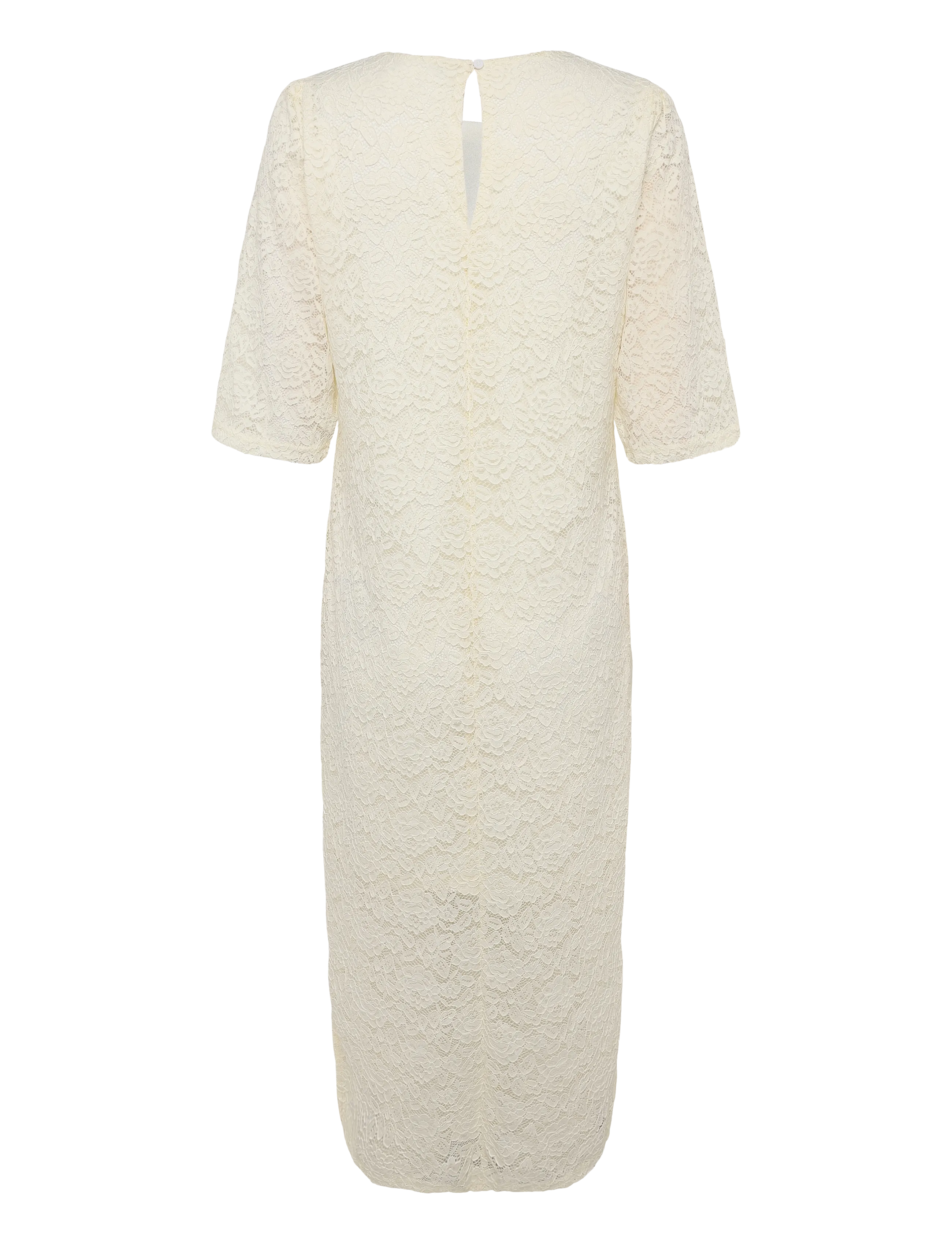 Peppercorn - PCKaroline Lace Dress - blondekjoler - white peony - 1