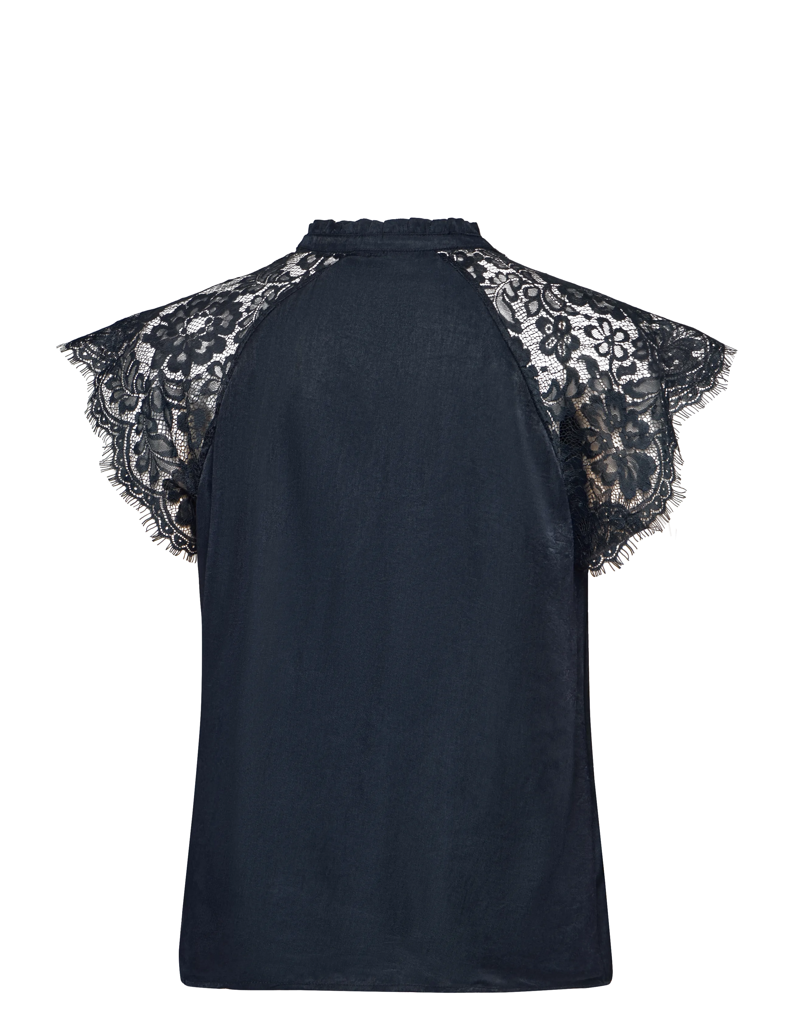 Peppercorn - PCKia Top - kurzämlige blusen - navy - 1