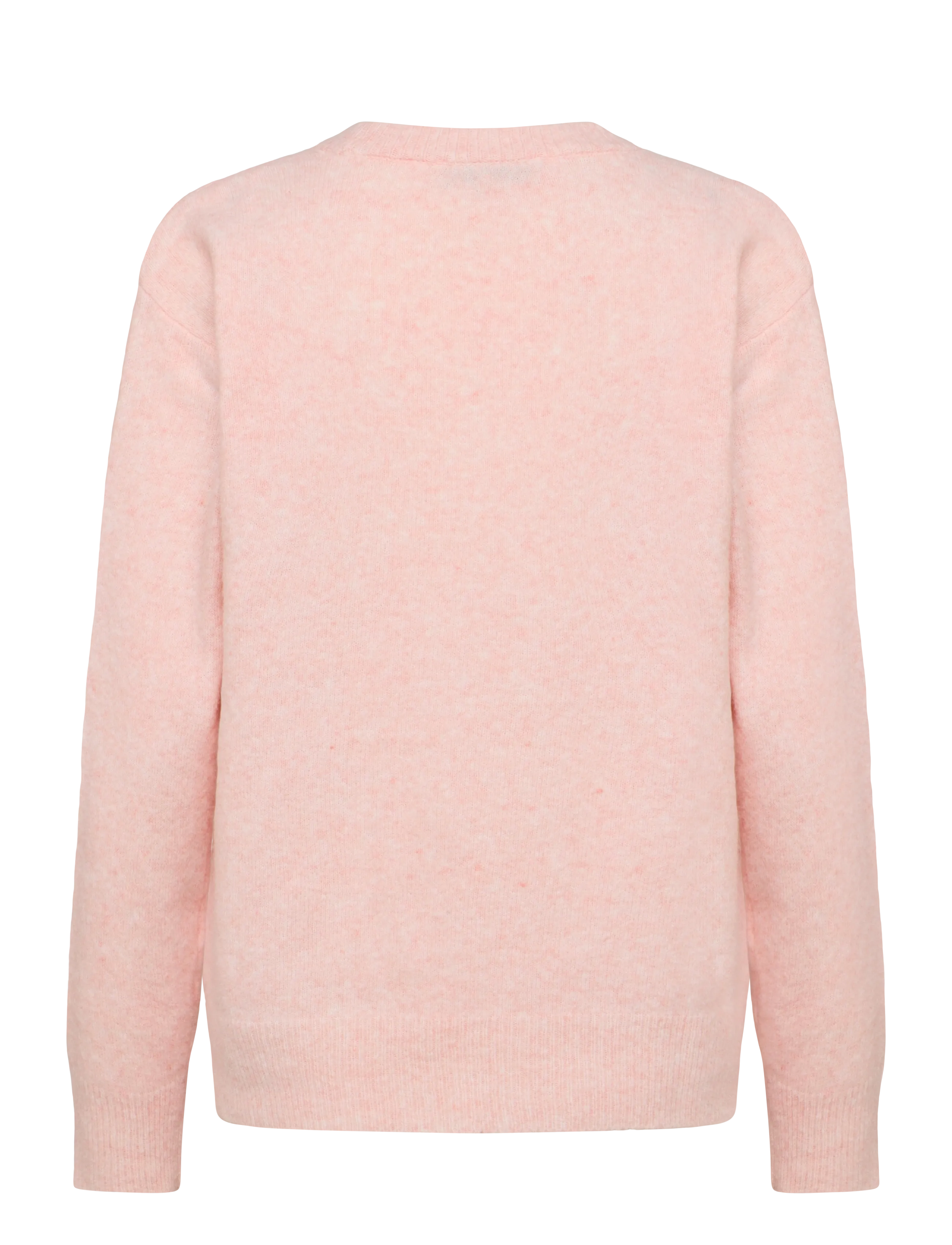 Peppercorn - PCKate GRS RWS Pullover - tröjor - pearl blush melange - 1