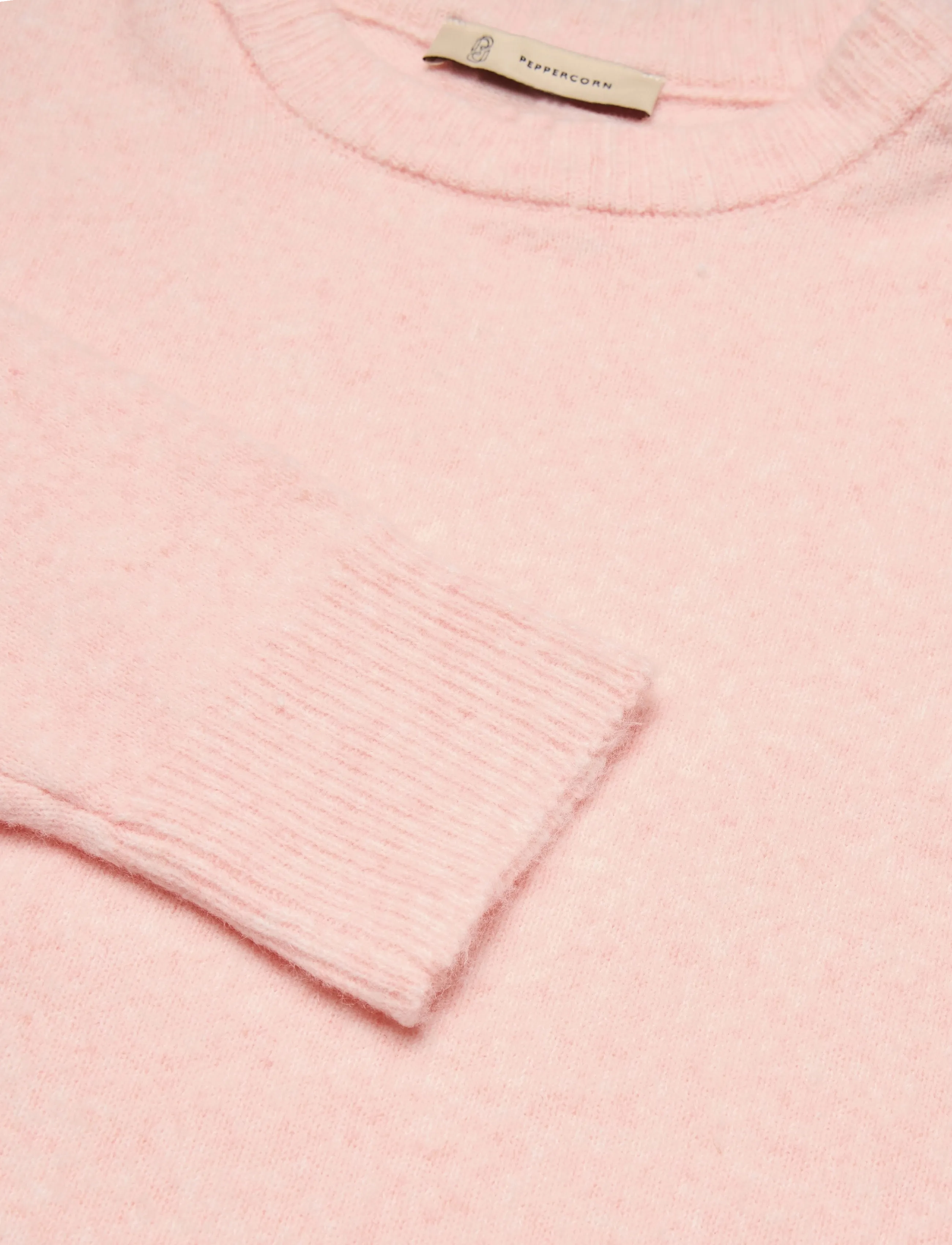 Peppercorn - PCKate GRS RWS Pullover - tröjor - pearl blush melange - 2