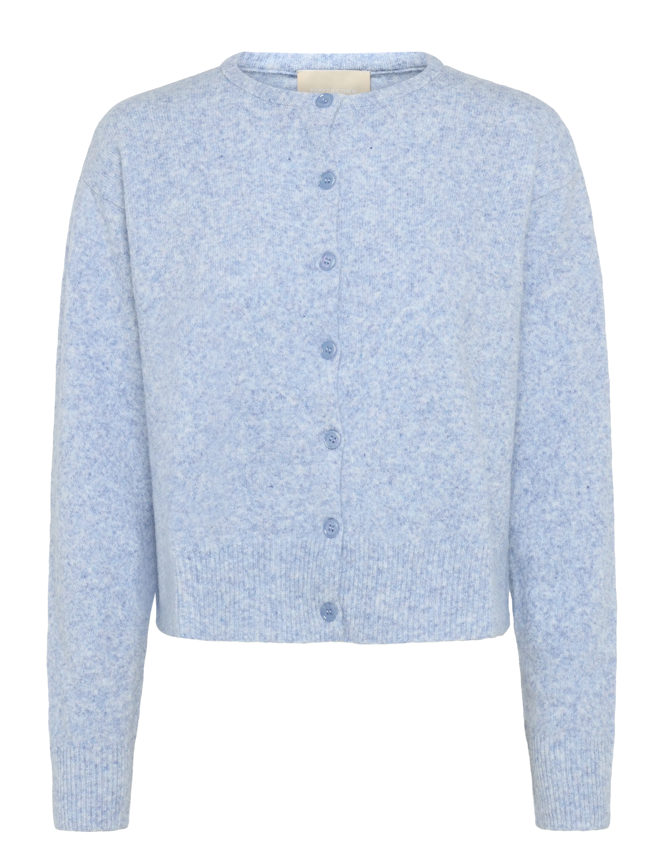 Peppercorn PCKate GRS RWS Cardigan - Vaatteet - HYDRANGEA MELANGE / blue
