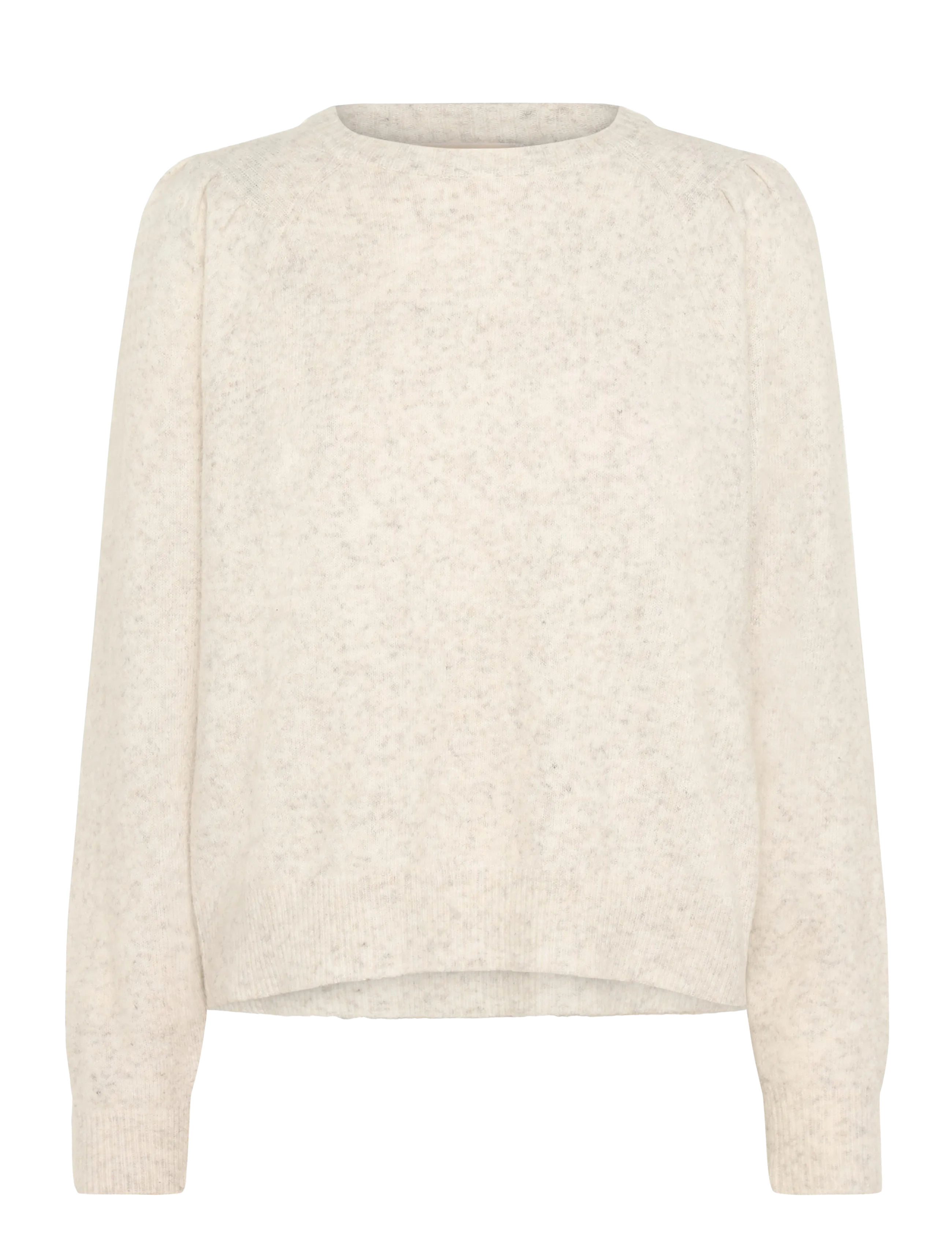 Peppercorn PCMartine GRS RWS Knit Pullover - Knitwear - MELANGE / cream