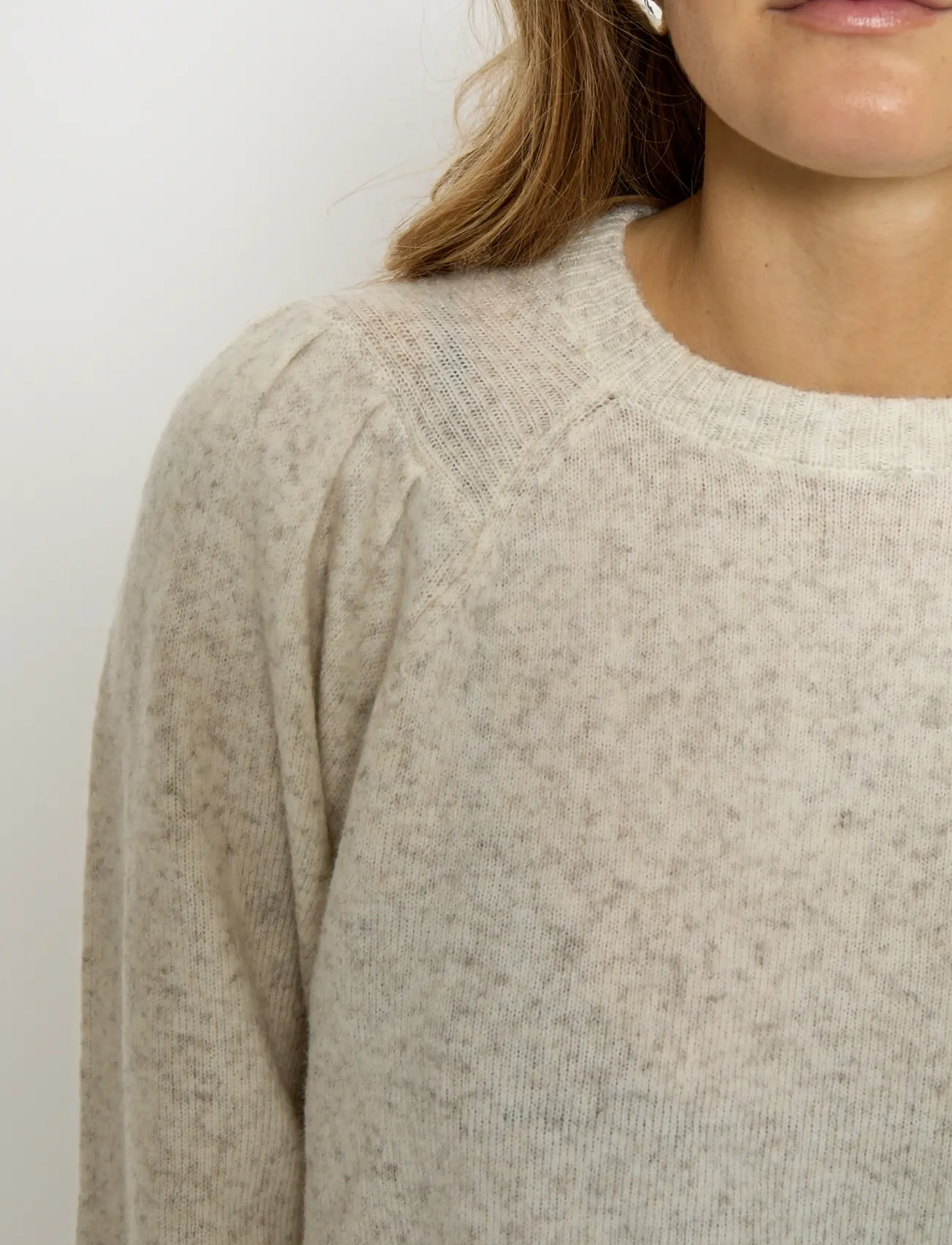 Peppercorn - PCMartine GRS RWS Knit Pullover - tröjor - melange - 5