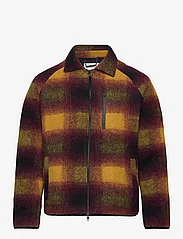 Percival - Anderson Raglan Check Jacket - wolljacken - yellow multi - 0