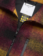 Percival - Anderson Raglan Check Jacket - wełniane kurtki - yellow multi - 2