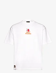 Percival - Lemon Kreme Oversized T Shirt - kortärmade t-shirts - white - 0