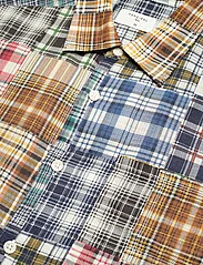 Percival - Zinger Patchwork Long Sleeve Shirt - casual skjortor - multi - 3