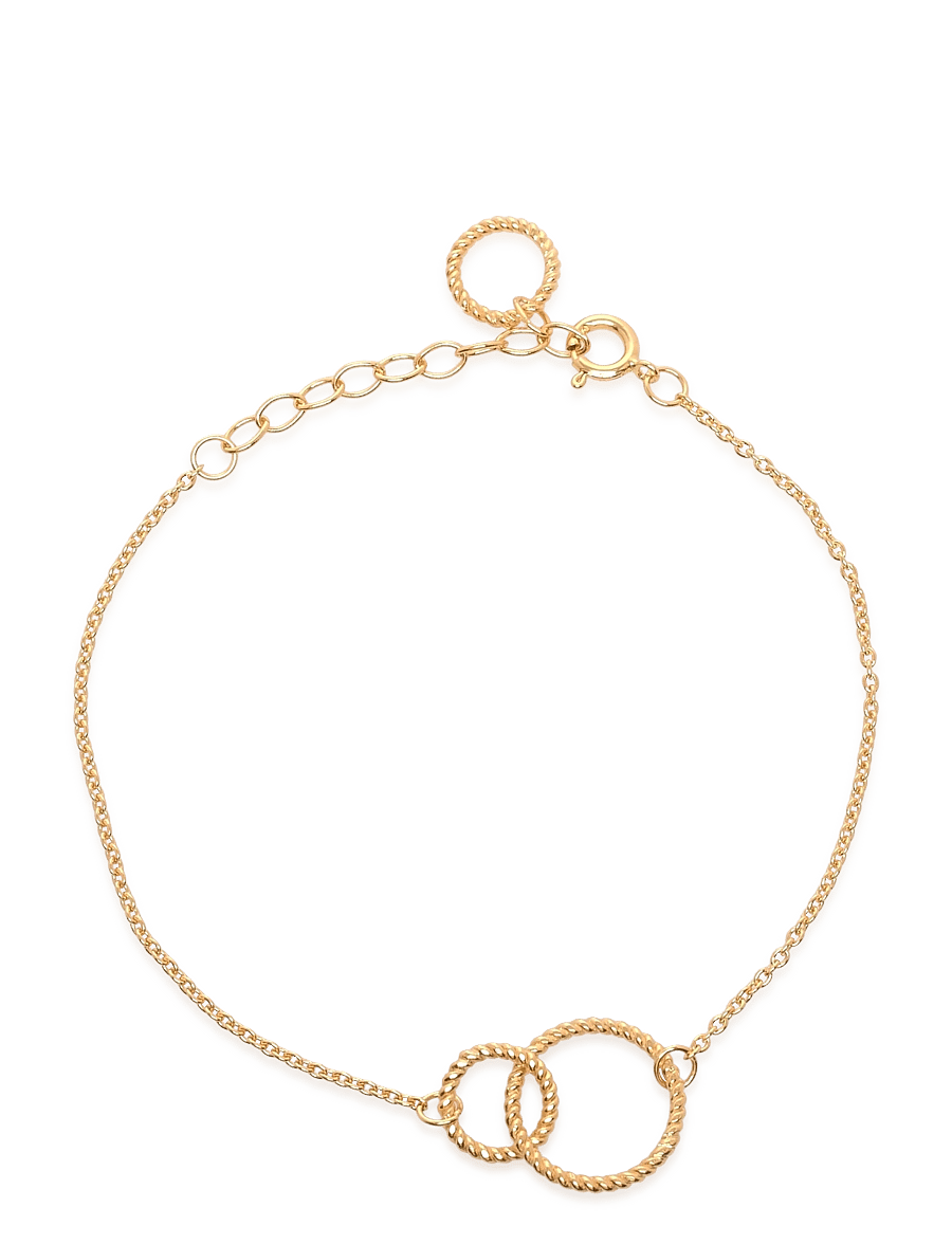 Pernille Corydon - Double Twisted Bracelet - gold plated recycled sterling silver - 0