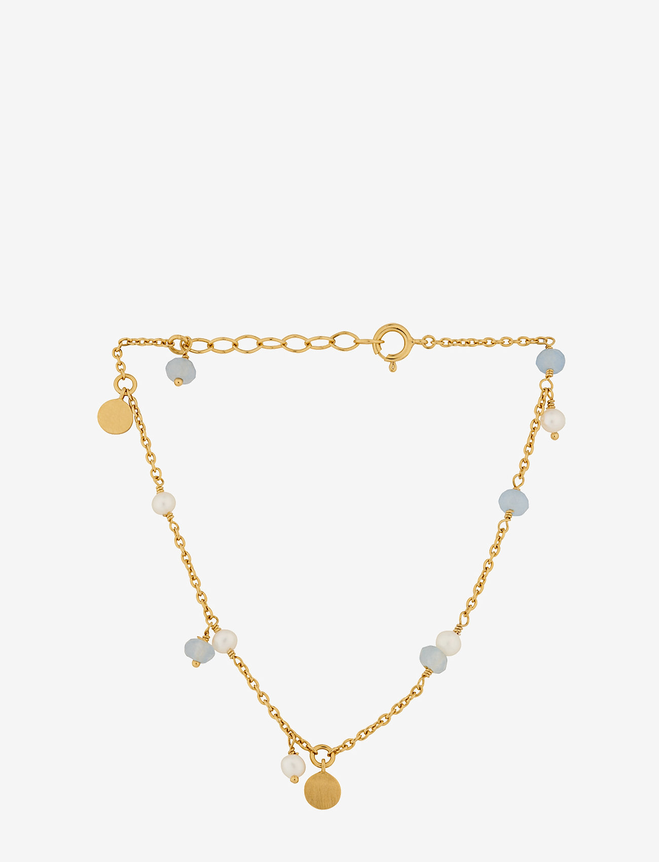 Pernille Corydon - Afterglow Sea Bracelet 15-18 cm Adj. - gold plated - 0