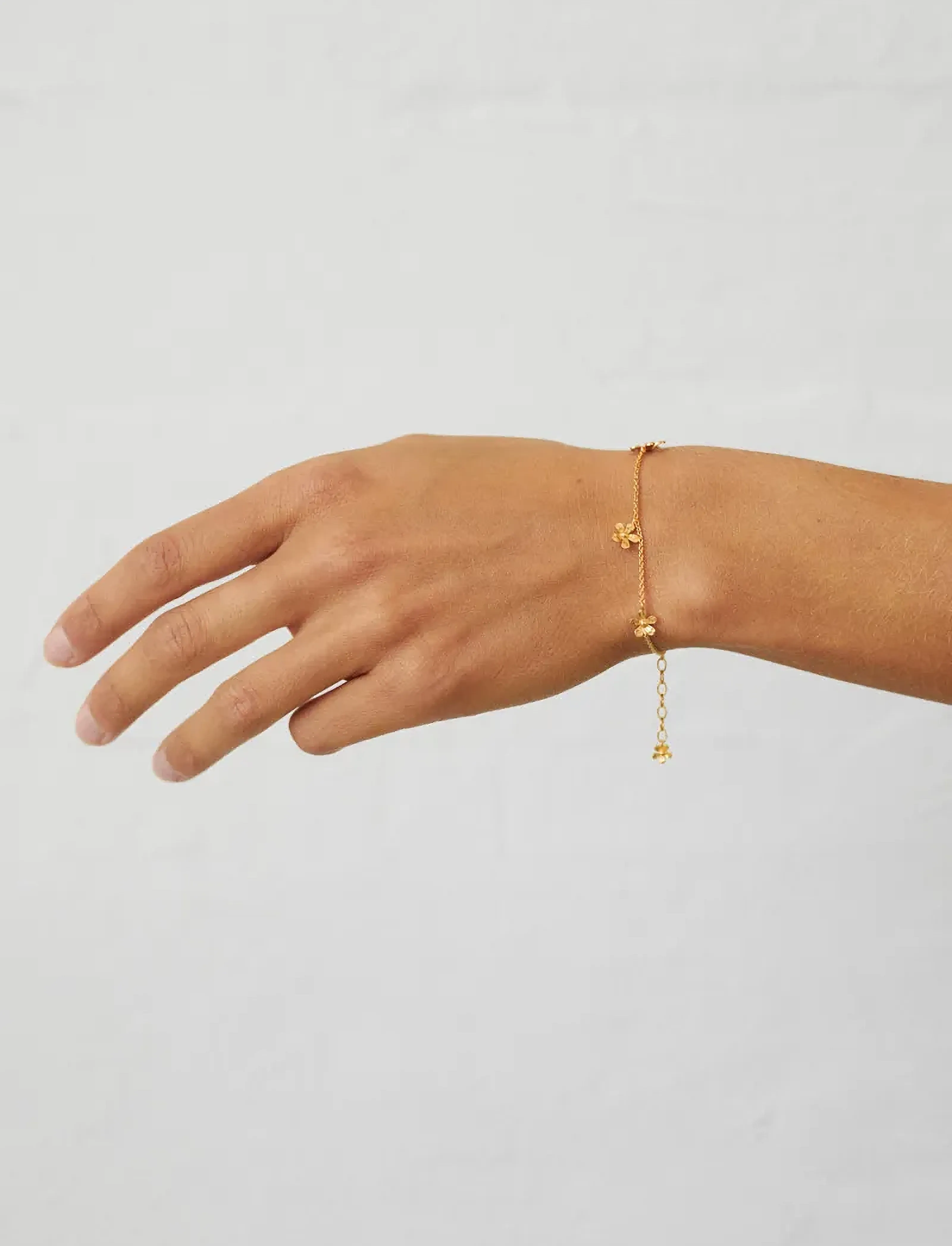 Pernille Corydon Wild Poppy Bracelet, One Size, Gold, Armbånd > Kædearmbånd, Dame