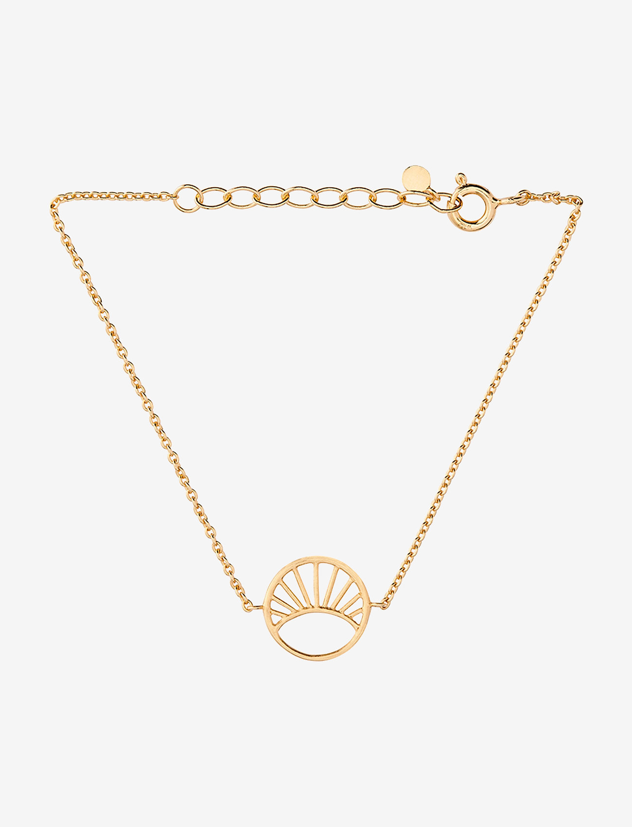 Pernille Corydon - Daylight Bracelet Small Adj. - kædearmbånd - gold plated - 0