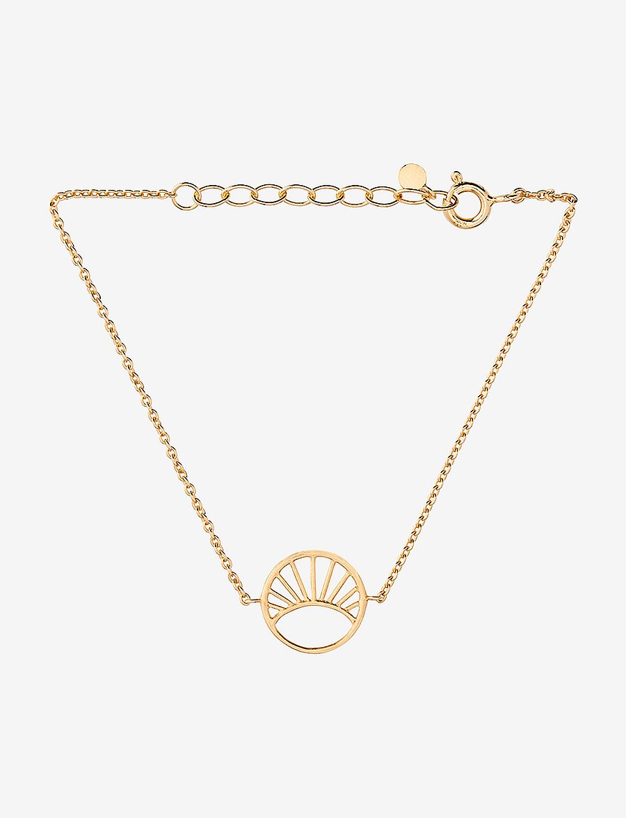 Pernille Corydon - Daylight Bracelet Small Adj. - kettingarmbanden - gold plated - 0