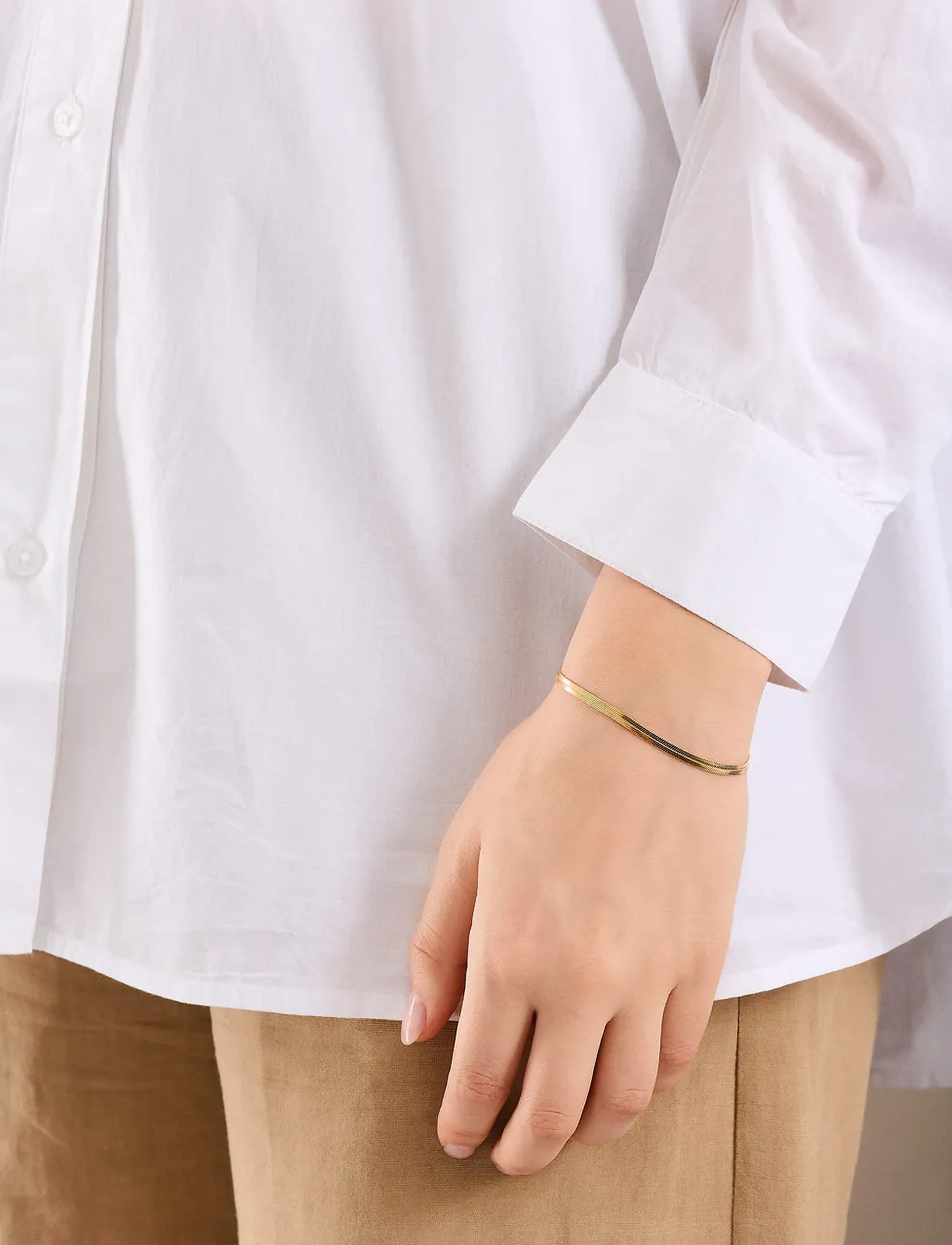 Pernille Corydon Thelma Bracelet, One Size, Bracelets, Silber - Chain Frauen