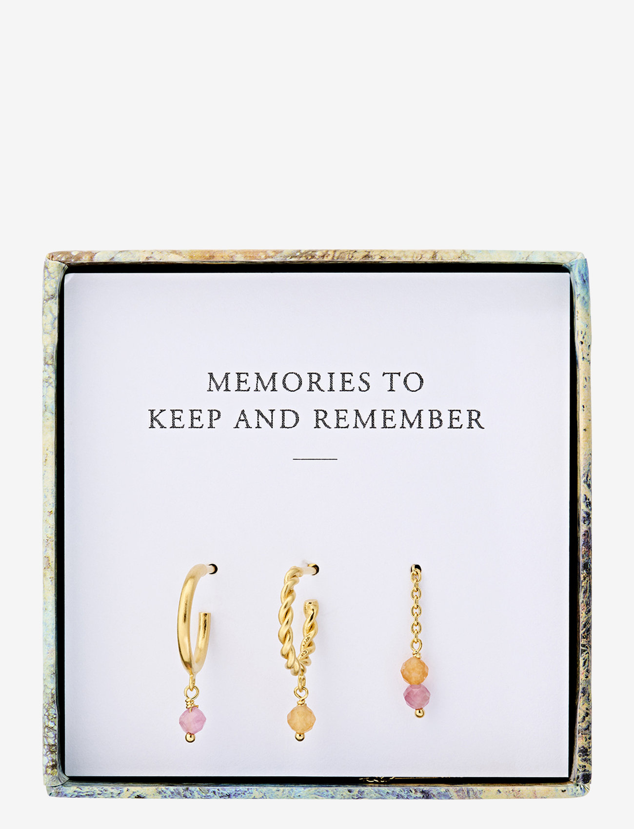 Pernille Corydon - Bloom Earring box - gp - 0