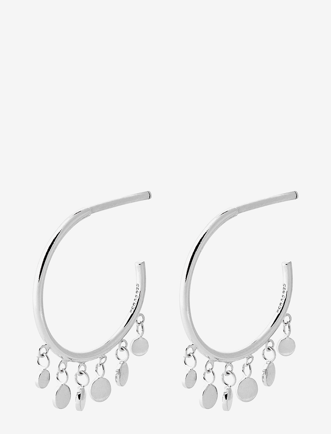 Pernille Corydon - Glow Earrings - hoops - sterling silver - 1