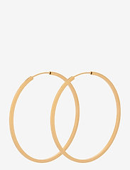 Small Orbit Hoops - GOLD PLATED