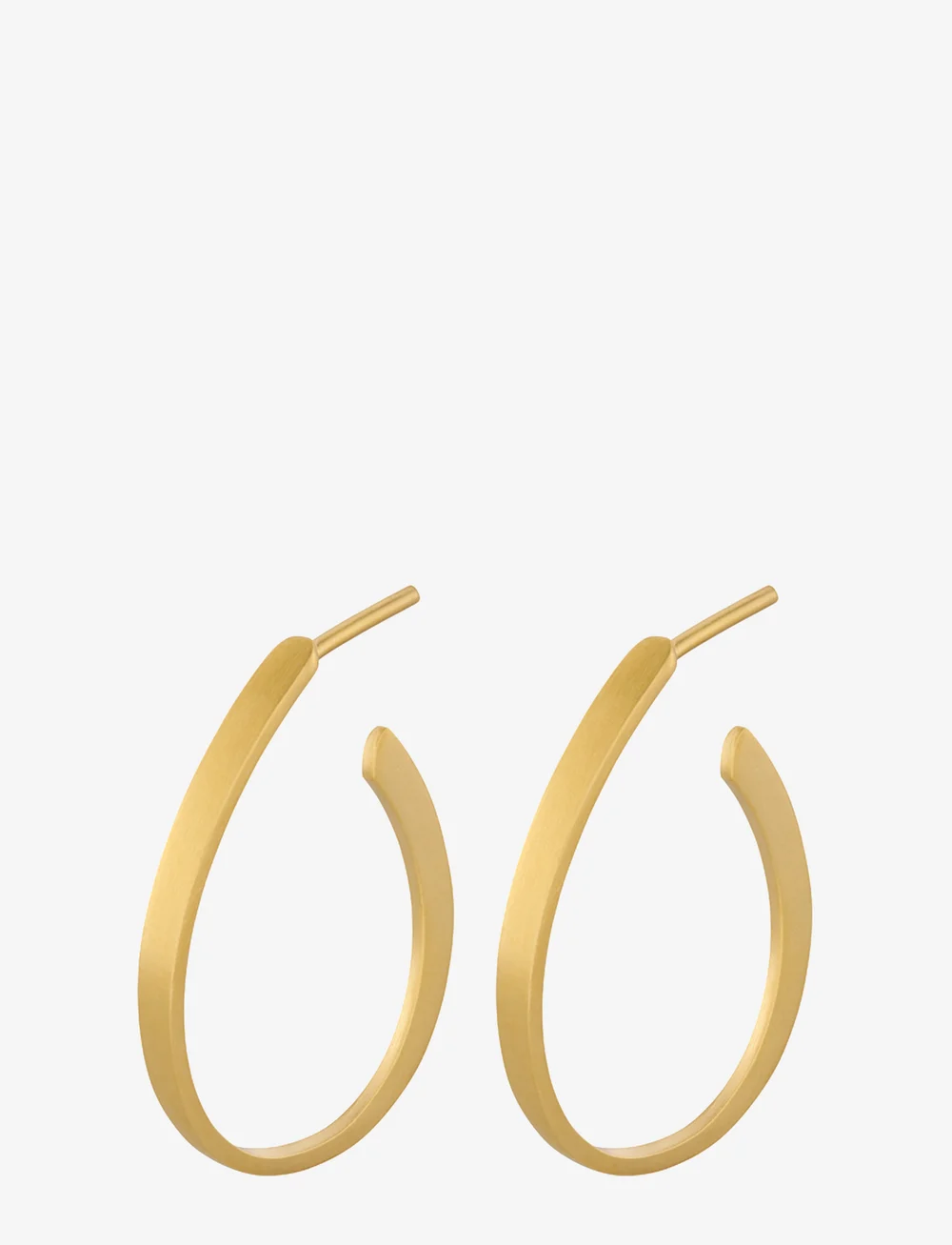 Pernille Corydon - Berlin Creoles 25 mm - hoops - gold plated - 0