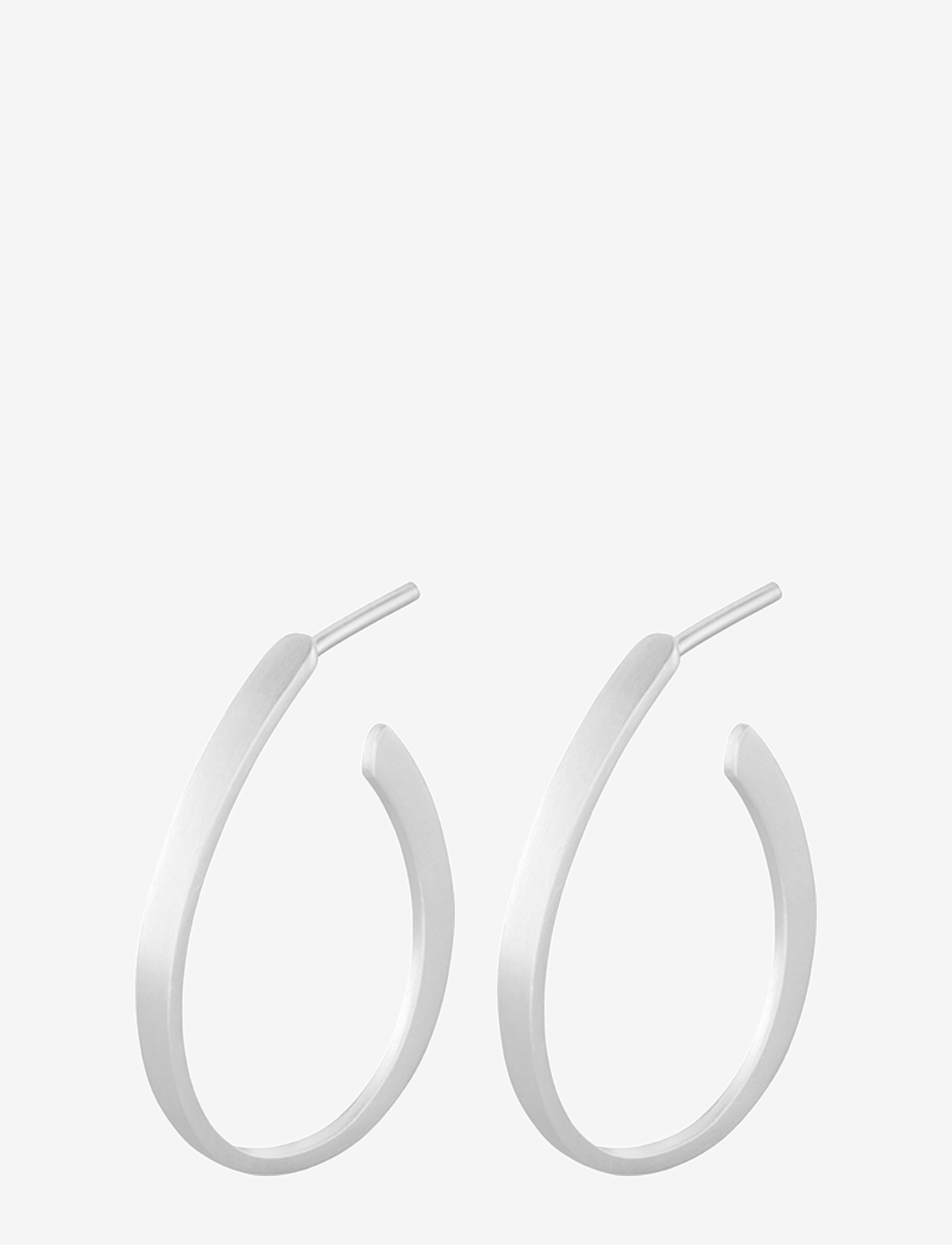 PERNILLE CORYDON Berlin Creoles 25 Mm Silber - One Size - Damen