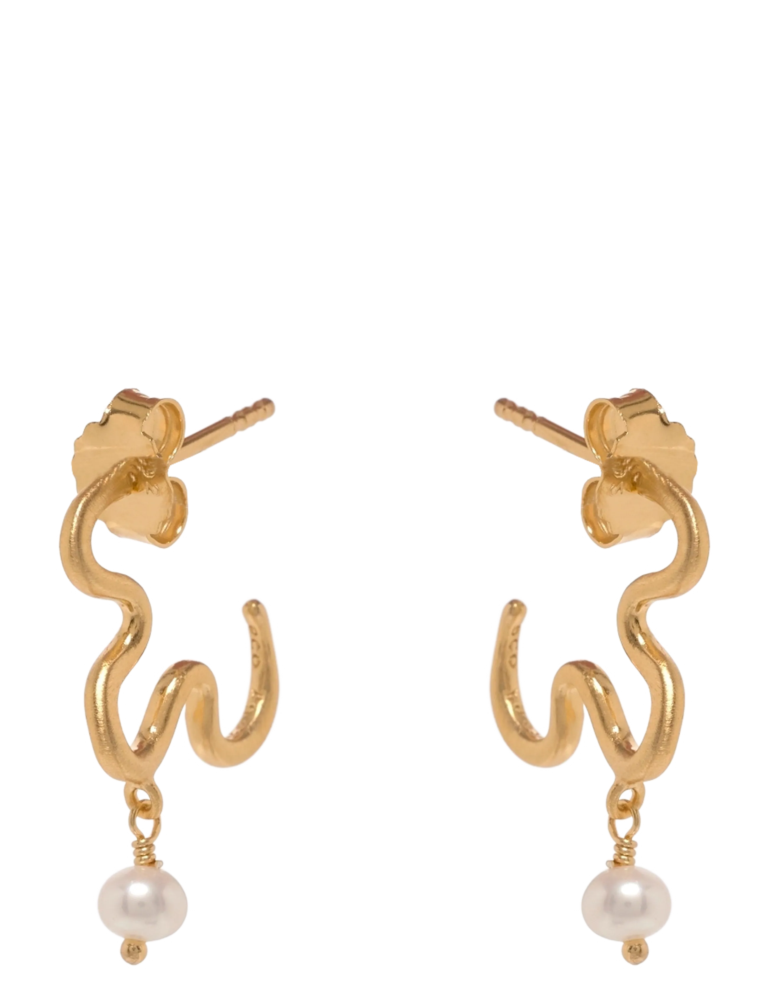 Pernille Corydon Ocean Dream Earrings - Accessories - GOLD PLATED RECYCLED STERLING SILVER / gold