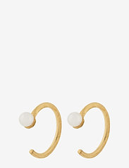 Lagoon Creoles 9 mm - Fresh water pearl - GOLD PLATED