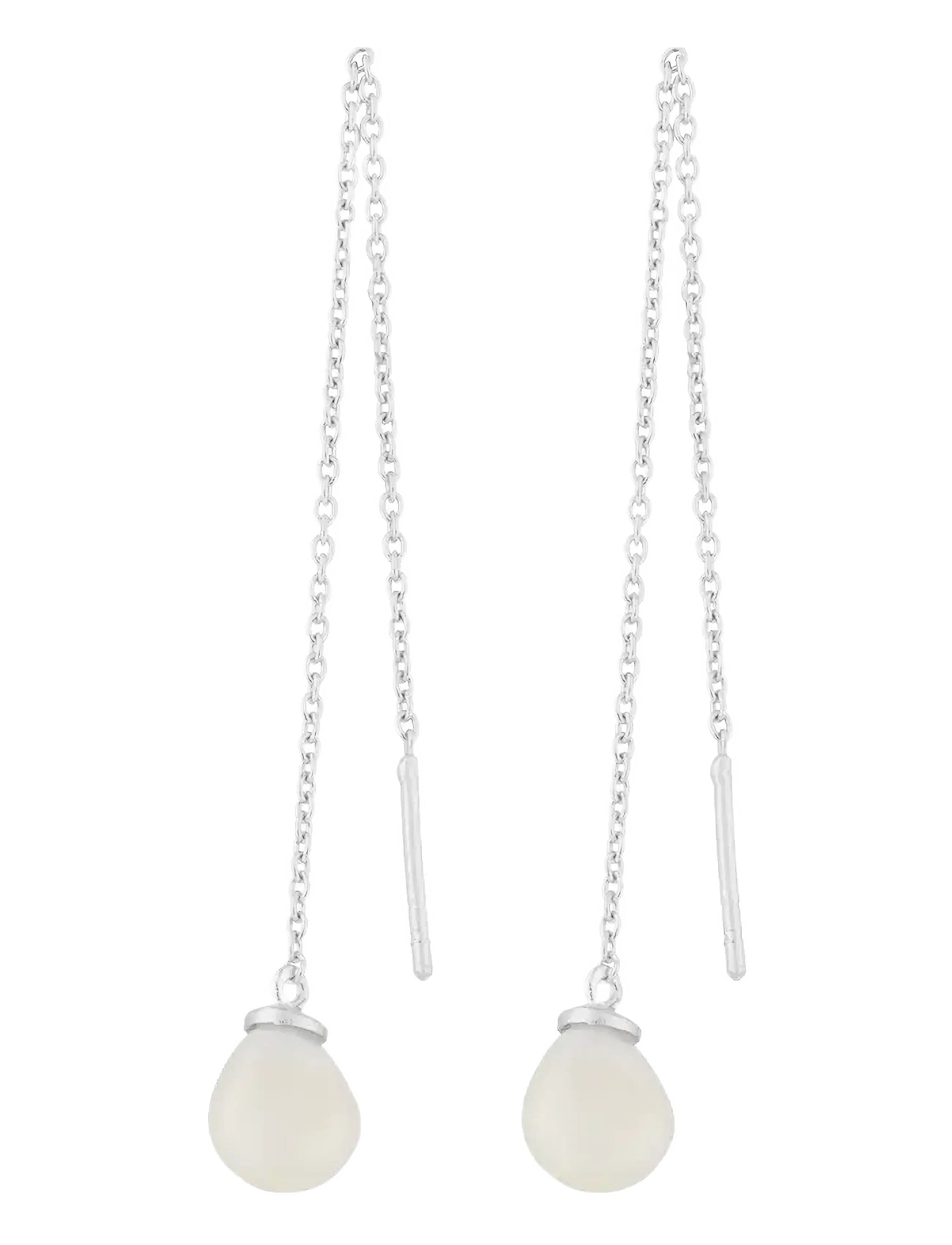 PERNILLE CORYDON Lagoon Earchains Blau - One Size - Damen