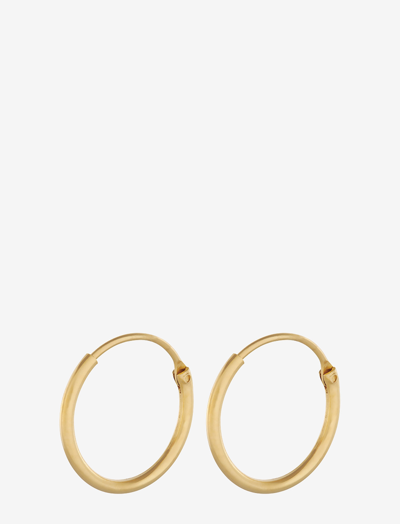 Pernille Corydon - Tiny Plain Hoops - hoops - gold plated - 1