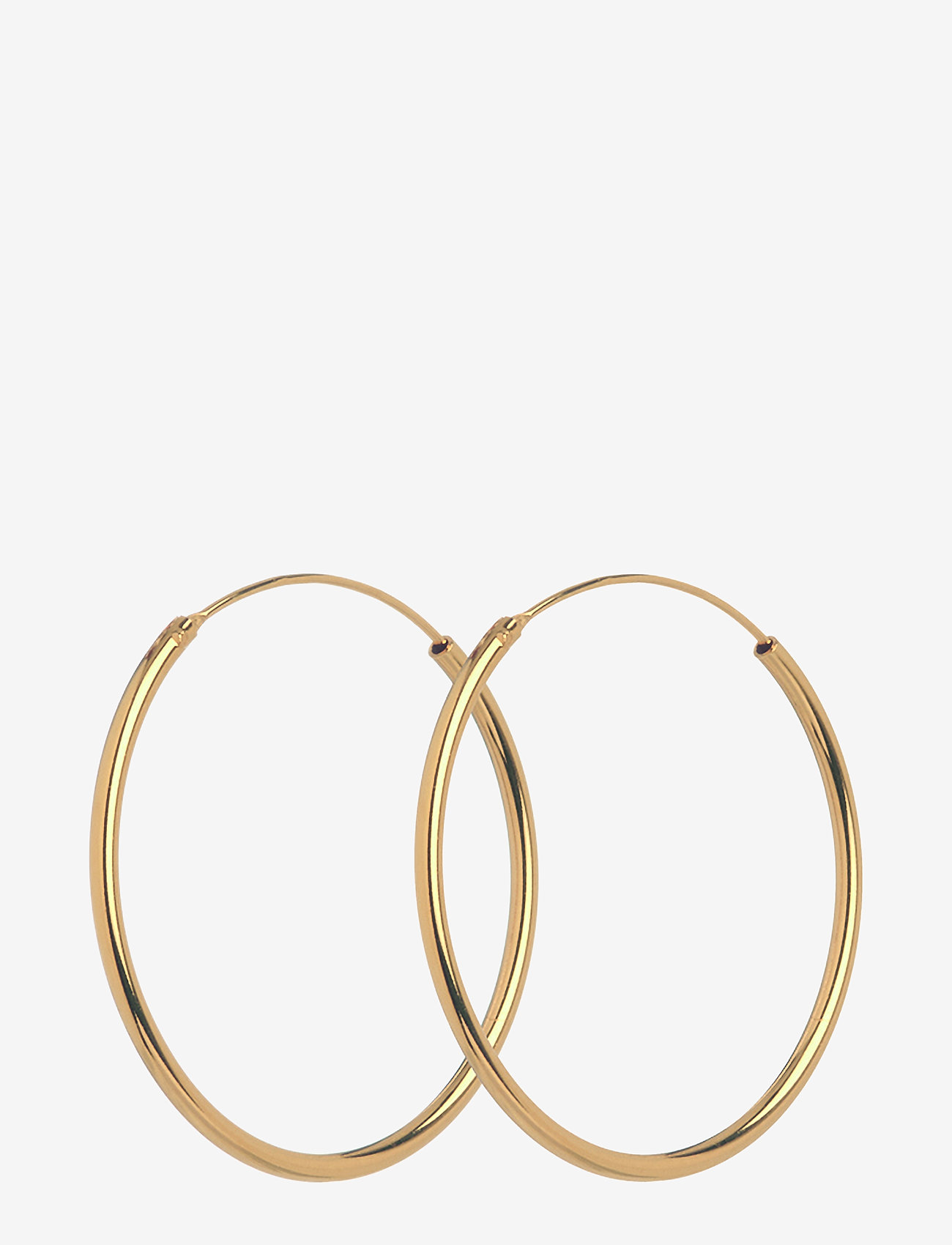 Pernille Corydon - Mini Plain Hoops size 20 mm - gold plated - 1