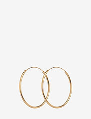 Plain Hoops - GOLD PLATED