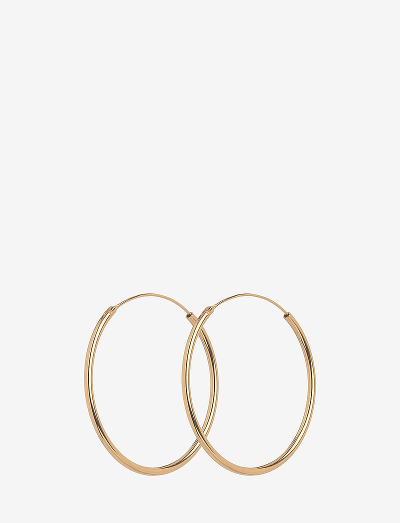Pernille Corydon - Plain Hoops - creoler & hoops - gold plated - 0