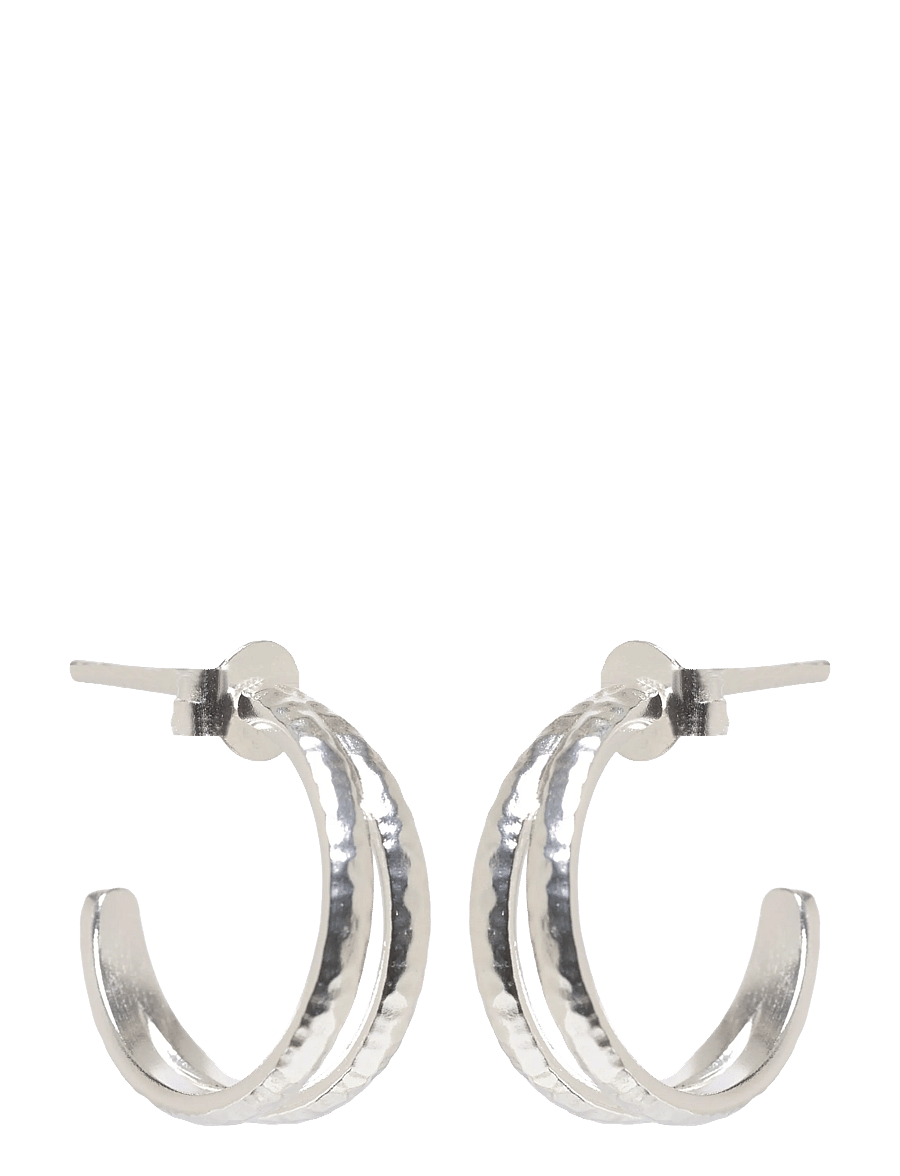 Pernille Corydon - Poetry Hoops - creoler & hoops - recycled sterling silver - 0