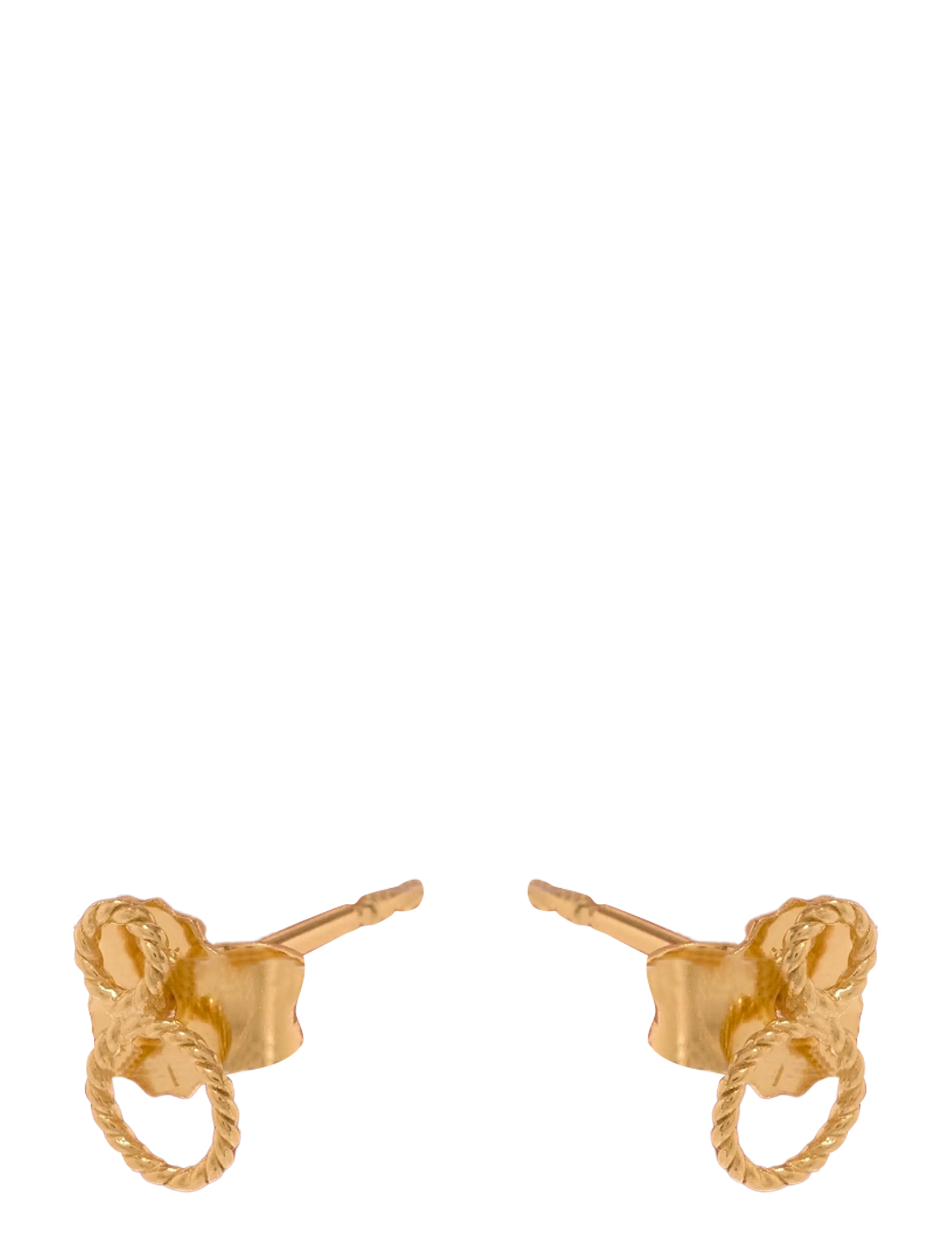 Pernille Corydon Twisted Earstick - Accessories - GOLD PLATED RECYCLED STERLING SILVER / gold