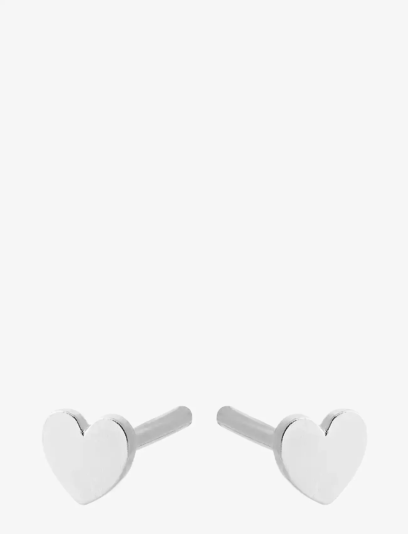 Pernille Corydon - Mini Heart Earsticks - Ørestikker - silver - 1