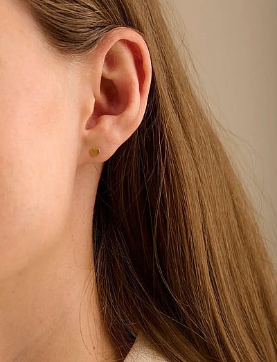 Pernille Corydon Mini Heart Earsticks - Örhängen - SILVER / silver