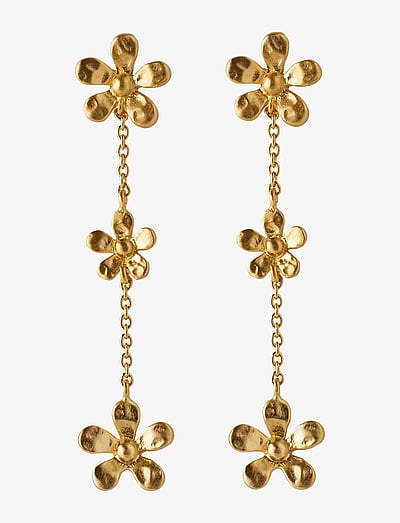 Wild Poppy Earrings Length 48 Mm - VedhæNg øReringe