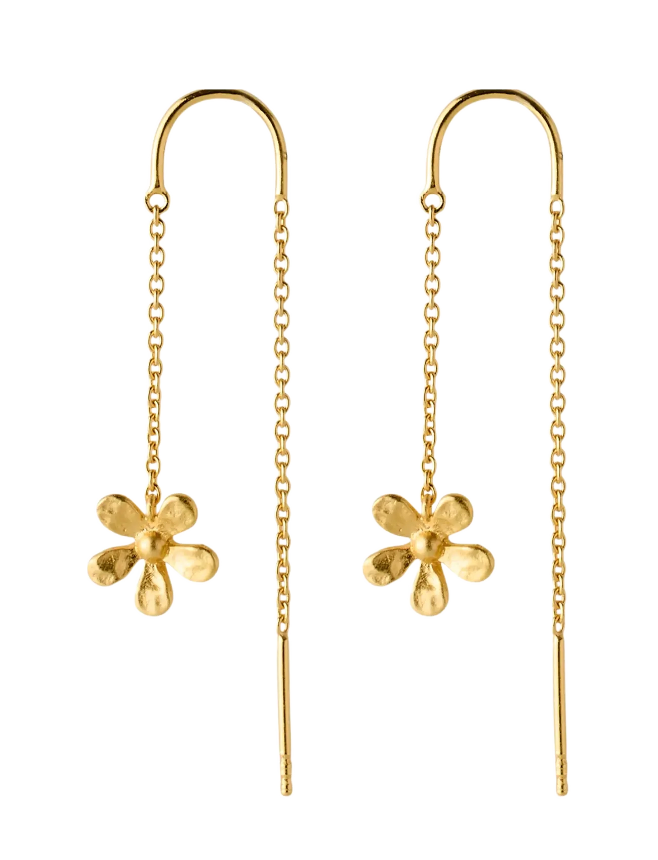 PERNILLE CORYDON Wild Poppy Earchains Gold - One Size - Damen