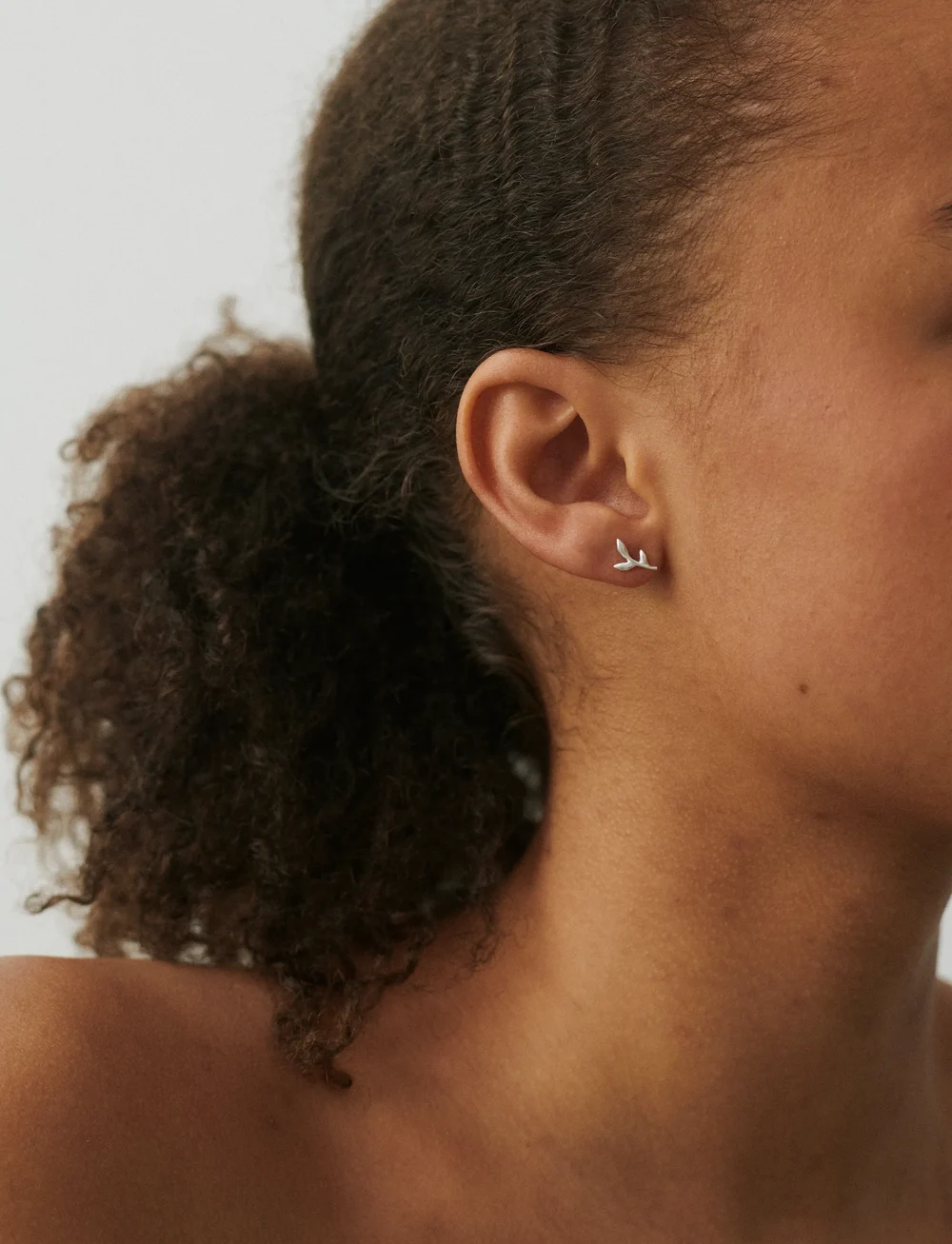 Pernille Corydon - Crisp Earsticks - naastkõrvarõngad - silver - 0