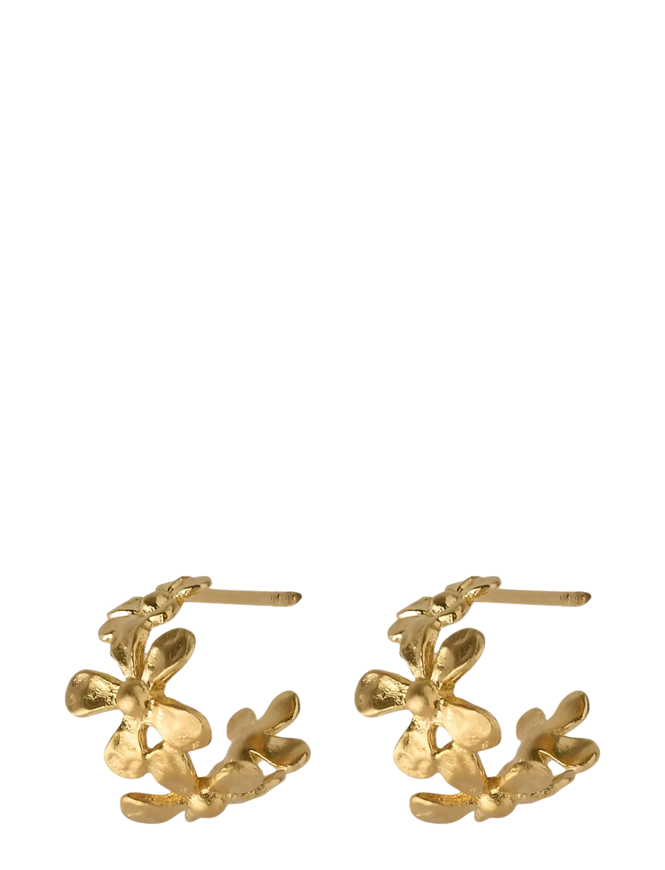 PERNILLE CORYDON Wild Poppy Hoops Gold - One Size - Damen
