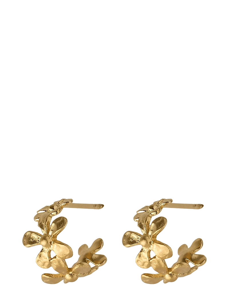 Pernille Corydon - Wild Poppy Hoops - kreolen - gold - 1
