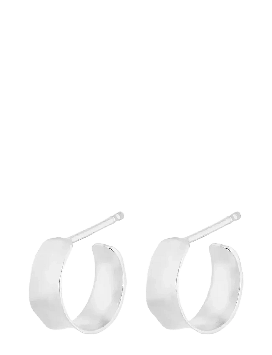 Pernille Corydon - Mini Saga Earrings - creoler & hoops - silver - 1