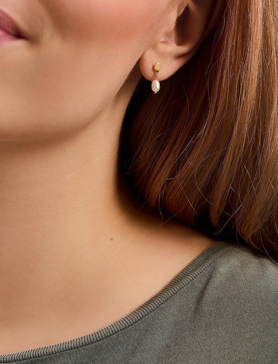 Pernille Corydon - Ocean Dream Earsticks - boucles d'oreilles en perles - silver - 0