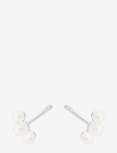 Pernille Corydon Ocean Pearl Earsticks - Örhängen - S / white