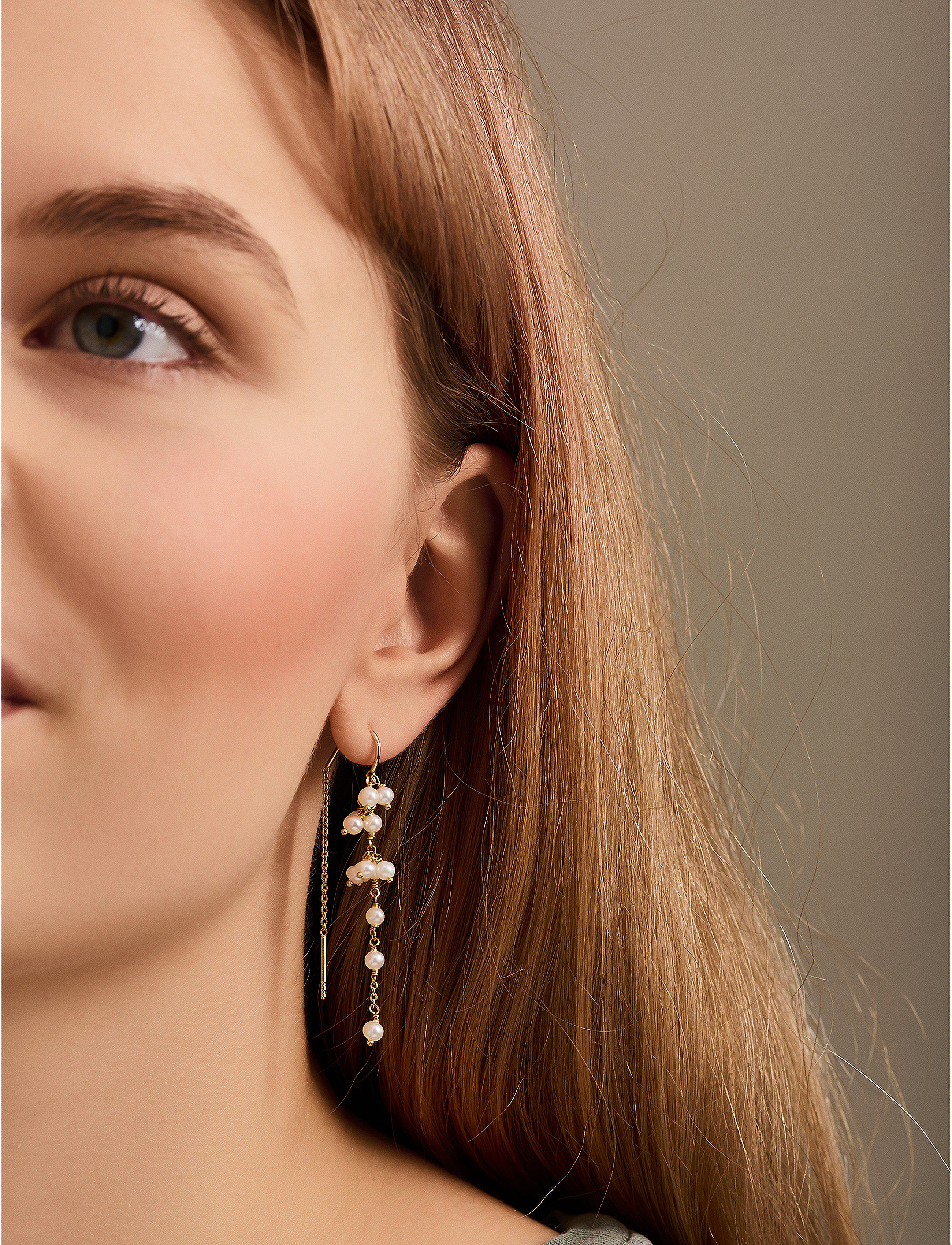 Pernille Corydon Ocean Treasure Earchains - Earrings - GP / multi