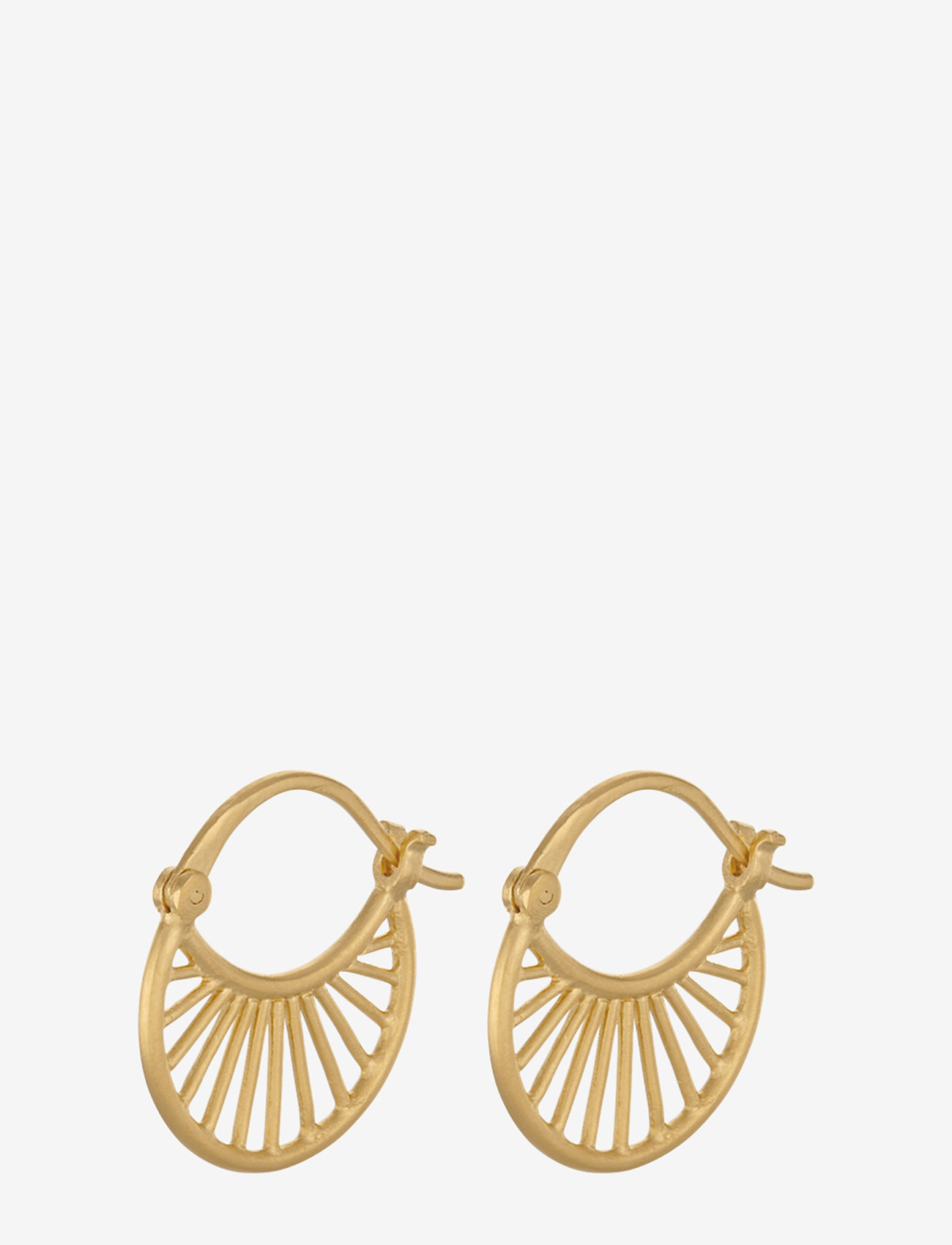 Pernille Corydon - Small Daylight Earrings - boucles d'oreilles pendantes - gold plated - 1