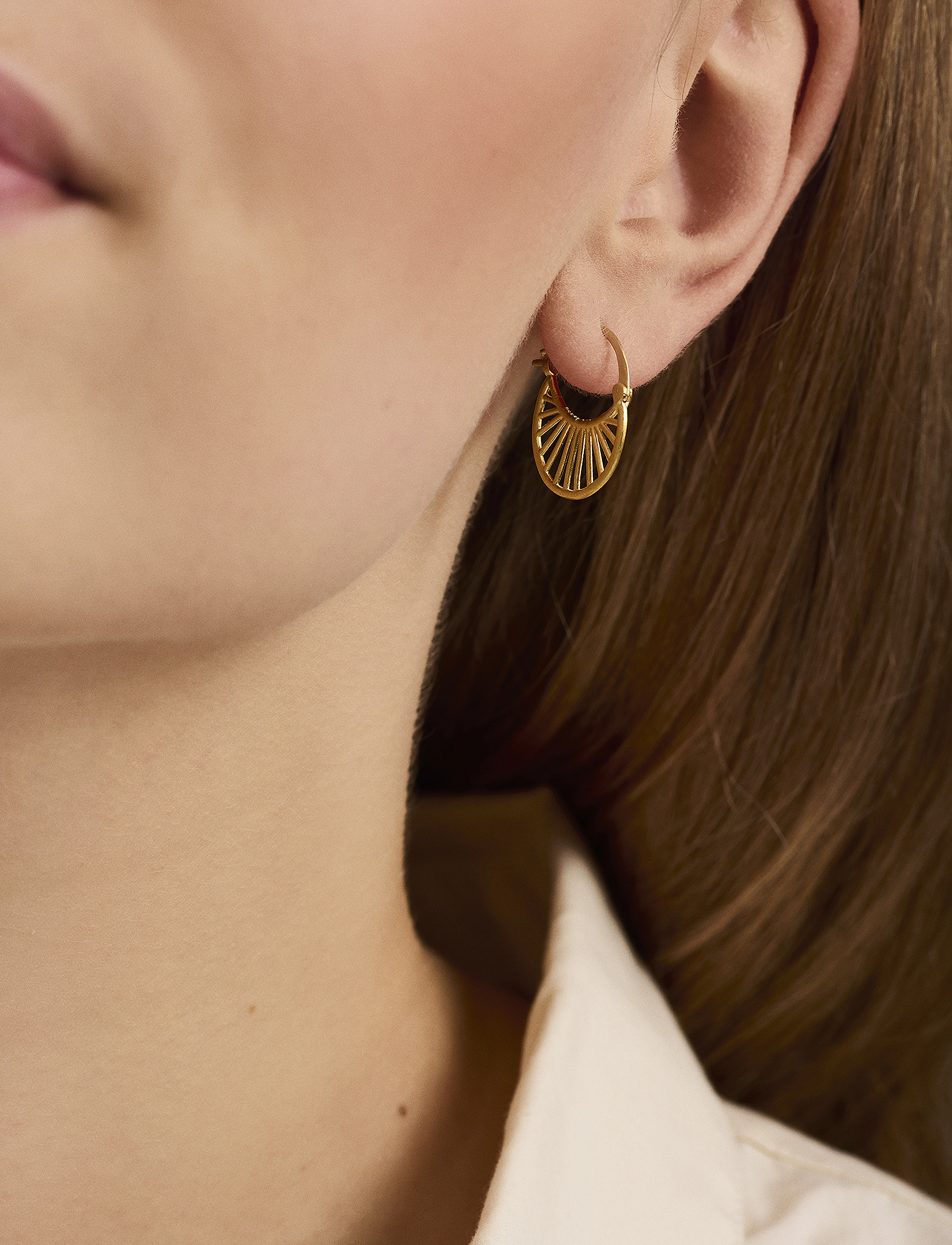 Pernille Corydon Small Daylight Earrings, One Size, Gold - Pendants Frauen