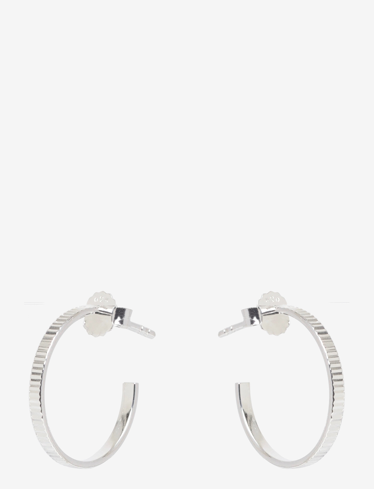 Pernille Corydon - Sea Reflection Hoops - hoops - recycled sterling silver - 0