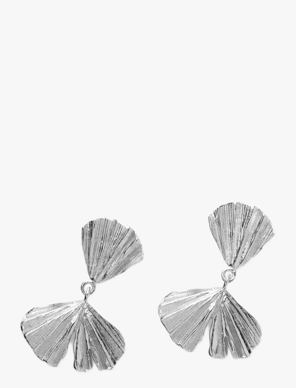 Pernille Corydon - Autumn Leaf Earrings - ohrstecker - silver - 1