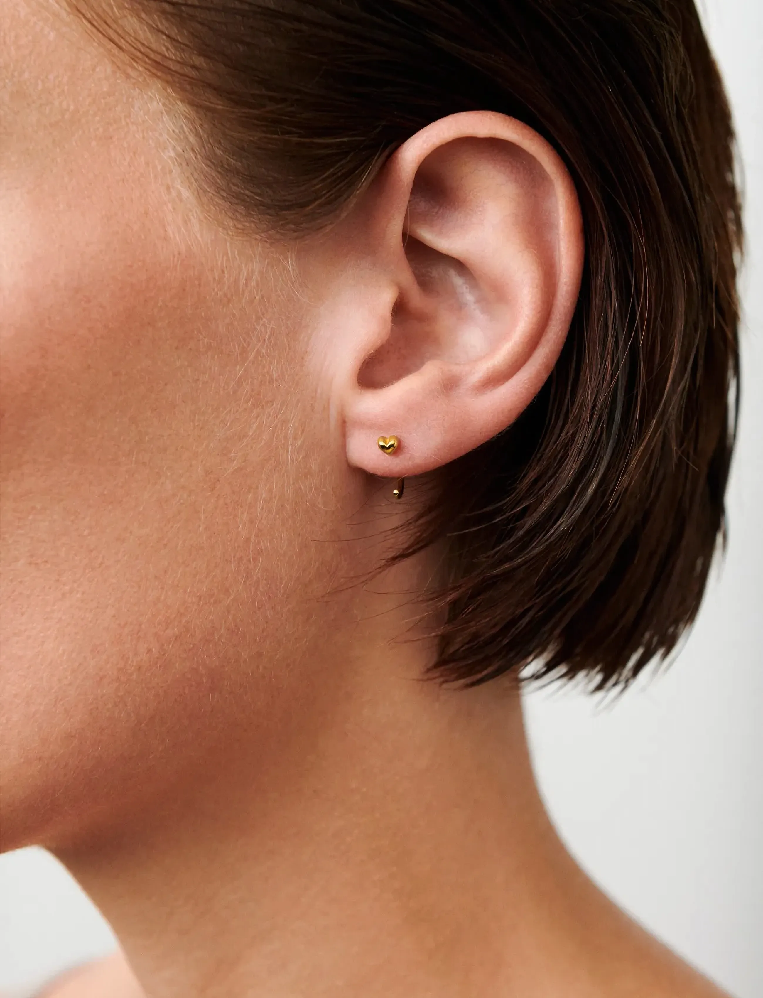 Pernille Corydon Adore Creoles - Accessories - GOLD / gold