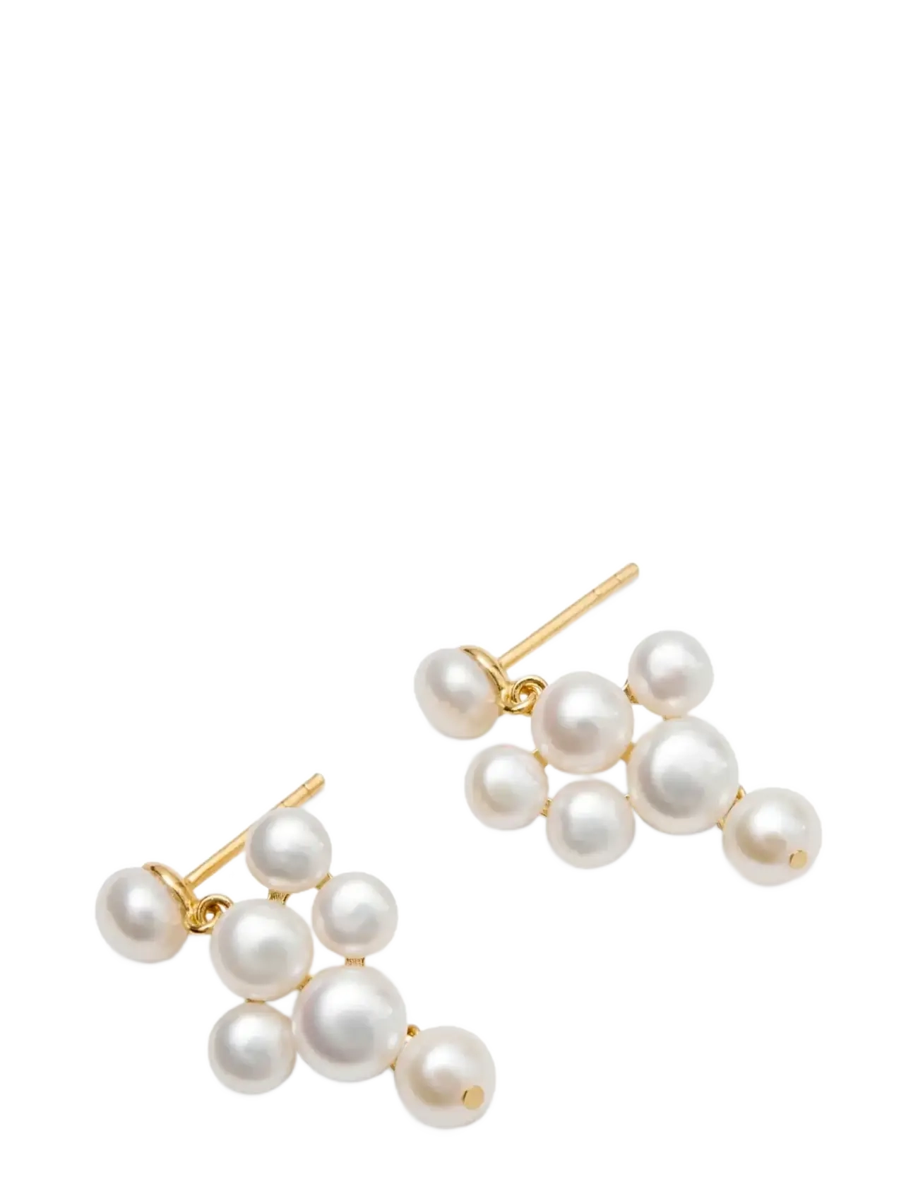 Pernille Corydon Blossom Earrings - Mode trends - GOLD PLATED RECYCLED STERLING SILVER / gold