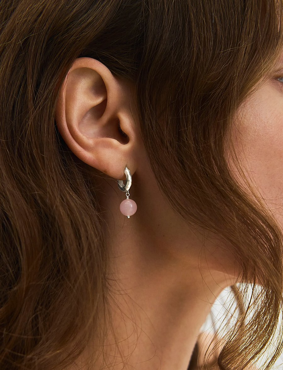 Pernille Corydon - Blush Earrings - recycled sterling silver - 1